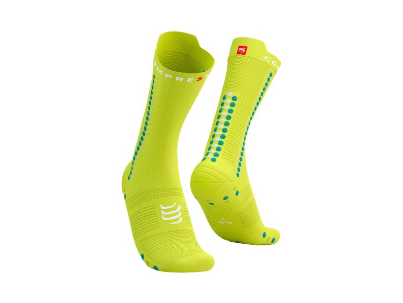 PRO RACING SOCKS V4.0 BIKE - PRIMROSE