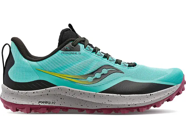 Saucony Peregrine 12 Cool Mint / Acid