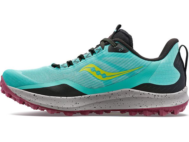 Saucony Peregrine 12 Cool Mint / Acid