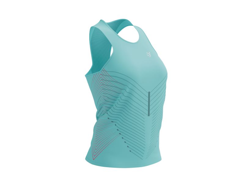 PERFORMANCE SINGLET W - AQUA