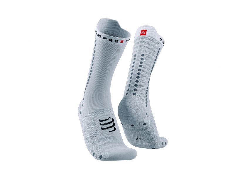 PRO RACING SOCKS V4.0 ULTRALIGHT BIKE - WHITEGREY