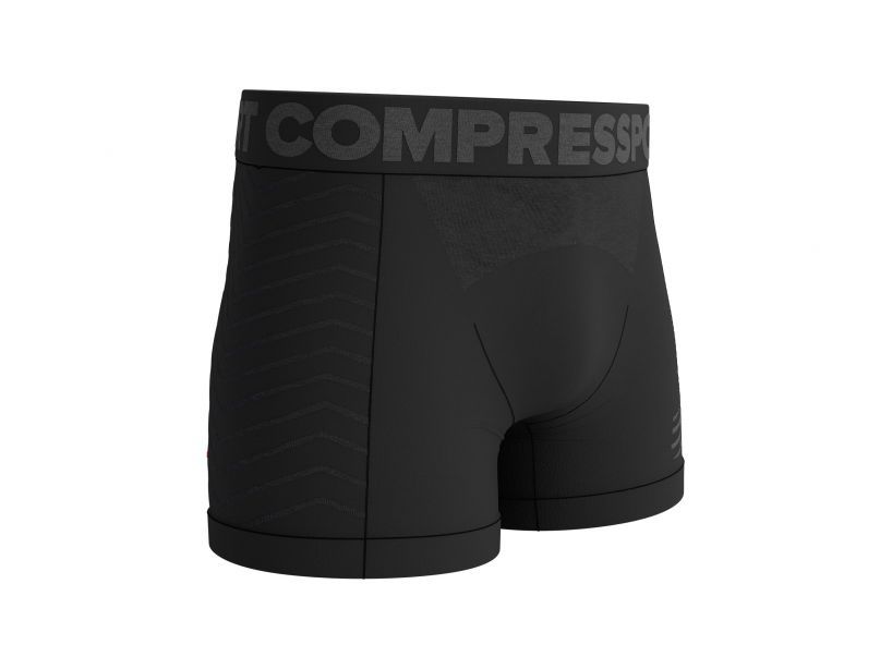 SEAMLESS BOXER M - BLACKGREY