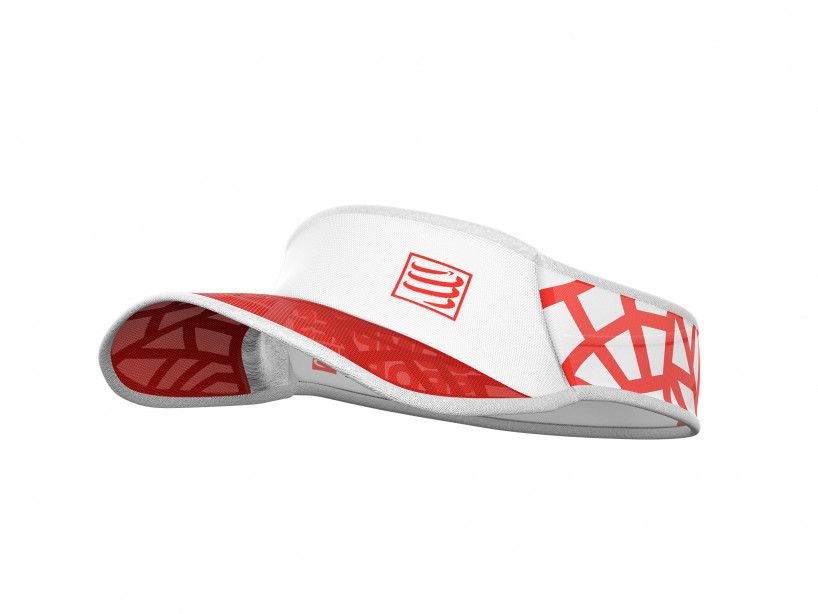 SPIDERWEB ULTRALIGHT VISOR RED/WHITE