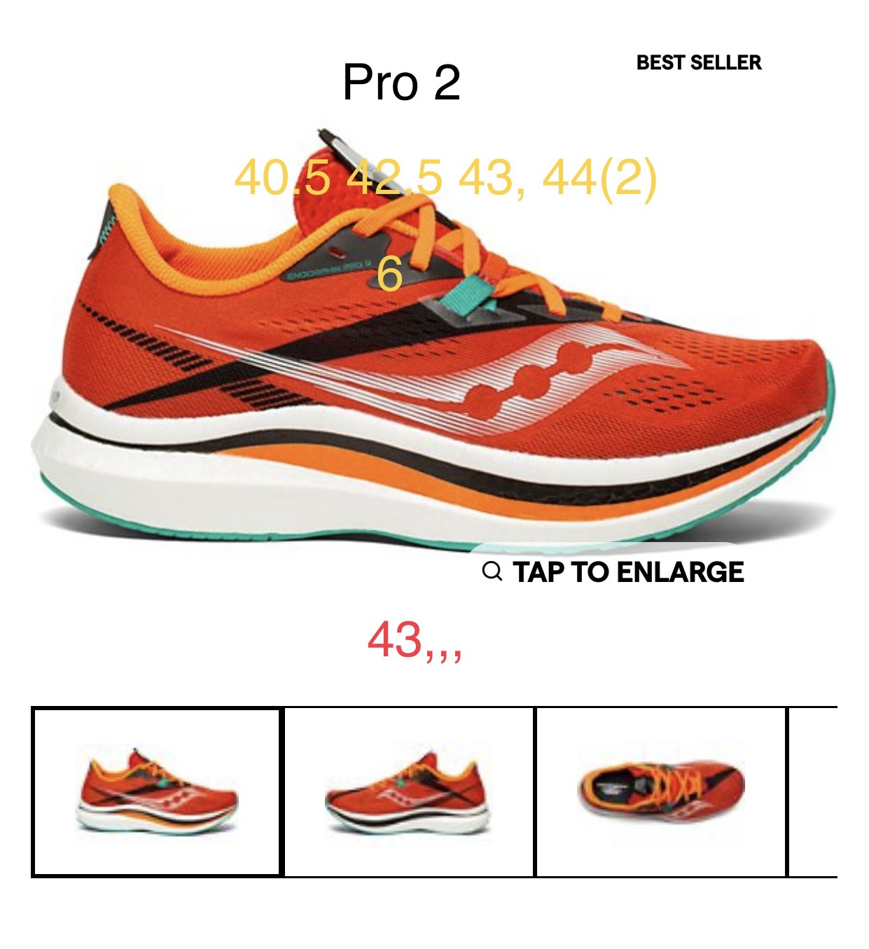 Saucony Endorphin Pro 2 - 2